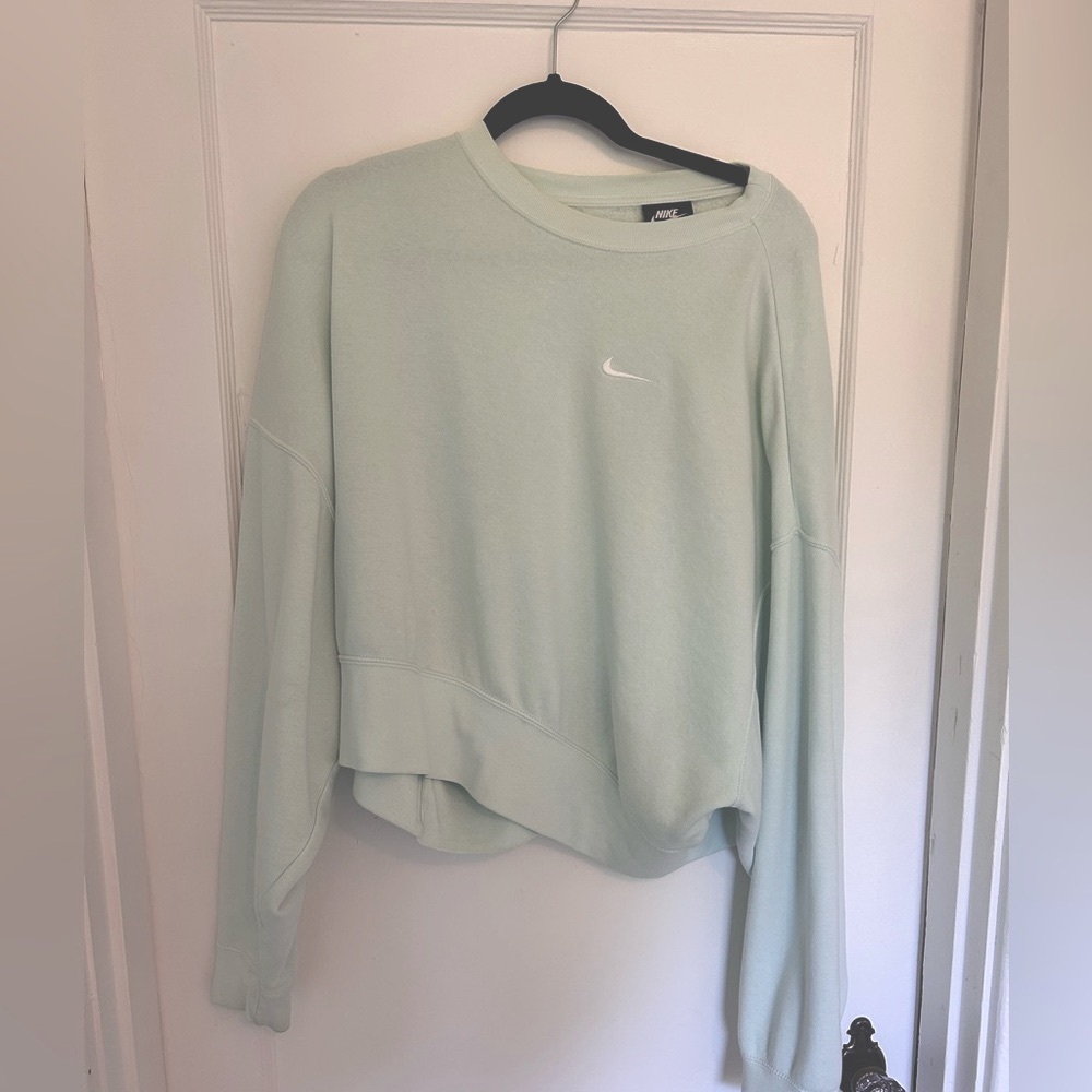 Nike Phoenix Fleece Oversized Mint Green Sweatshirt